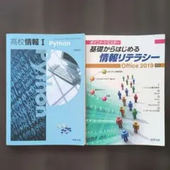 高校情報I Python 基礎から始める情報リテラシー Office2019のサムネイル