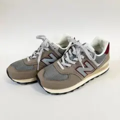 新色 ニューバランス U574 SKB スニーカー ベージュ 23cm