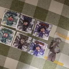 忍たま乱太郎マンチョコシール 6枚セット クリアカード1枚 即買い優先