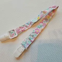 アンパンマンミュージアム限定商品♡花柄ベビー用ストラップ 調整可能