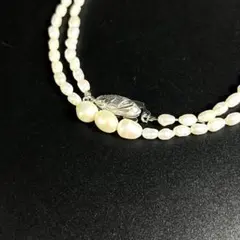 本真珠✨淡水パール ネックレス 58.5cm テリ良好 4-5mm ベビーパール