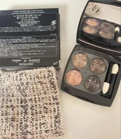 CHANEL レ キャトル オンブル ツイード04