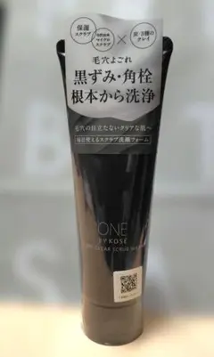 【新品未開封】ONE BY KOSÉ ポアクリア スクラブ ウォッシュ130g