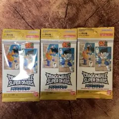 ドラゴンボールスーパーダイバーズ　40周年アドバンスパック　3パック