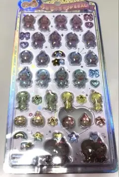 うるちゅるPOPSEAL モンチッチ　レインボーカラフル