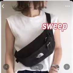 ノースフェイス sweep　スウィープ　ボディバッグ　ウエストポーチ