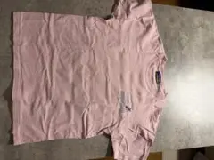SAN LA SAN Tシャツ ピンク バックプリント