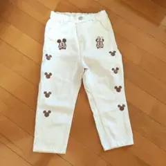 キッズパンツ　ミッキーミニー　100cm