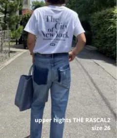 完売品✩アッパーハイツ ラスカル クロップド ワイド デニムパンツ M～Ｌ 2025年最新】アッパーハイツ ラスカル2の人気アイテム - メルカリ