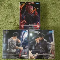 呪術廻戦 FIGURIZMɑ 3点セット　宿儺　伏黒恵　伏黒甚爾