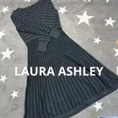 LAURA ASHLEY ローラアシュレイ ニットワンピース 11 フレア