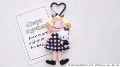 ハローキティ チェック柄ドレス チャームのサムネイル