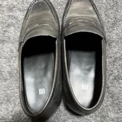 スーツセレクト黒ローファー