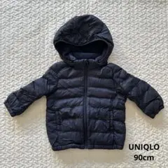 ユニクロ UNIQLO 【90cm】ベビー キッズ アウター ネイビー
