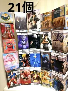 プライズフィギュア21個セット　まとめ売り
