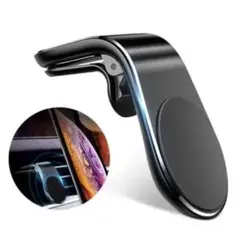 車載ホルダー スマホ 車 マグネット ロゴ無 スマホホルダー エアコン dl3