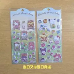 海外正規品サンリオぷっくりシール立体シール2枚セット