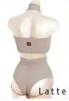 KELLY SPORT ベージュ セパレート水着 ポールダンス韓国ブランド