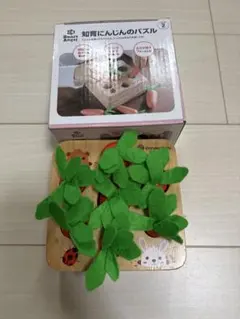 知育にんじんのパズル 木製 知育玩具