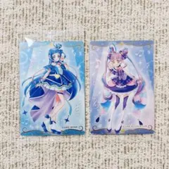 プリキュアカードウエハース11 キュアウインク・キュアキュンキュン 2枚セット