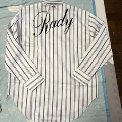 Rady ストライプ　オーバーシャツ