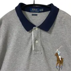 美品 ポロラルフローレン 現行 半袖ポロシャツ マルチカラー ビッグポニー刺繍