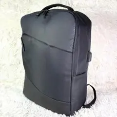 ビジネスリュック・バックパック USB充電ポート付きリュックA4 PC 大容量