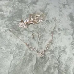 ブライダルアクセサリー 3点セット