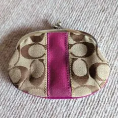 COACH　がま口財布