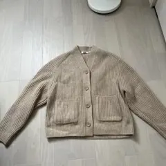 UNIQLO U ベージュ カーディガン L