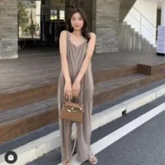 プリーツ オールインワンのサムネイル
