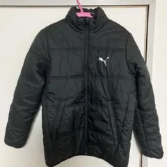 PUMA・ブラック・ダウンコート・中綿コート・160㎝