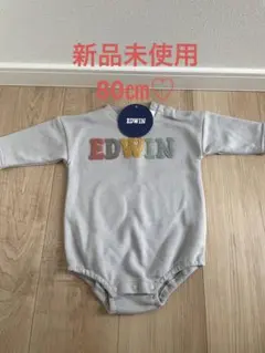 新品未使用♡EDWIN♡EDWINロンパース♡ベビーロンパース♡ロンパース70