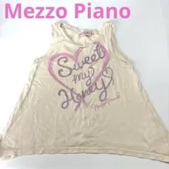 Mezzo Piano タンクトップ 110
