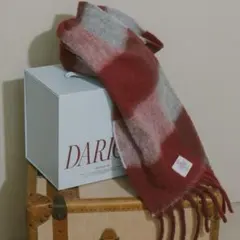 Darich ノベルティ チェックボリュームマフラー