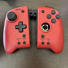 レッド Nintendo Switch コントローラー