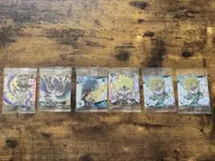 ジョジョの奇妙な冒険　ウエハースシール 6枚セット