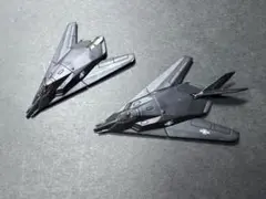 チョコエッグ世界の戦闘機第1弾シークレット ロッキードF-117おまけつきのサムネイル