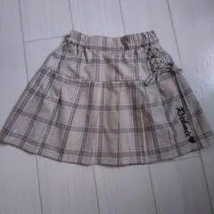 RICH MIX キッズ チェックスカート 140cm