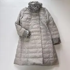 スーパービューティー　キラキラ　ダウンコート　ビジュー　スパンコール