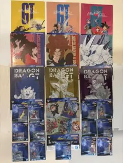 一番くじ ドラゴンボールGT I賞 クリアファイル＆ステッカーセット 4種