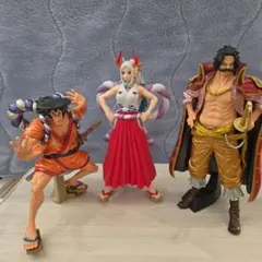 ワンピース アクションフィギュア 3体セット　開封済み