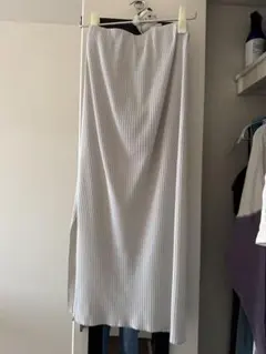 NOBLE トタンテレコタイトスカート 36 グレーB