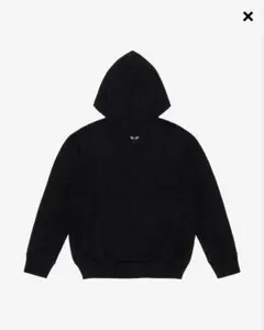 裏起毛 ジップパーカー 黒