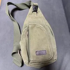 F1sh オリーブグリーン ショルダーバッグ