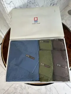 新品未使用今治タオル5点セットバスタオル1フェイスタオル2ハンドタオル2