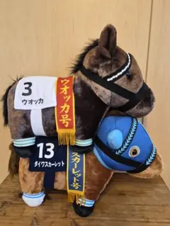 【ナムコ限定】ダイワスカーレット　ウオッカ 　サラブレッドコレクション