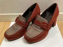 byあしながおじさん 23cm レトロ風パンプスのサムネイル
