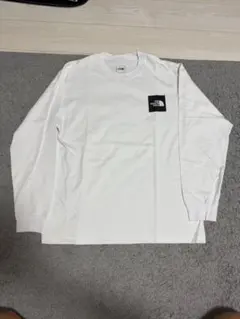 THE NORTH FACE 長袖Tシャツ ホワイト XL