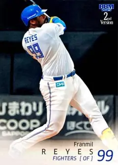 レイエス 北海道日本ハムファイターズ レギュラーカード BBM 2025 2nd